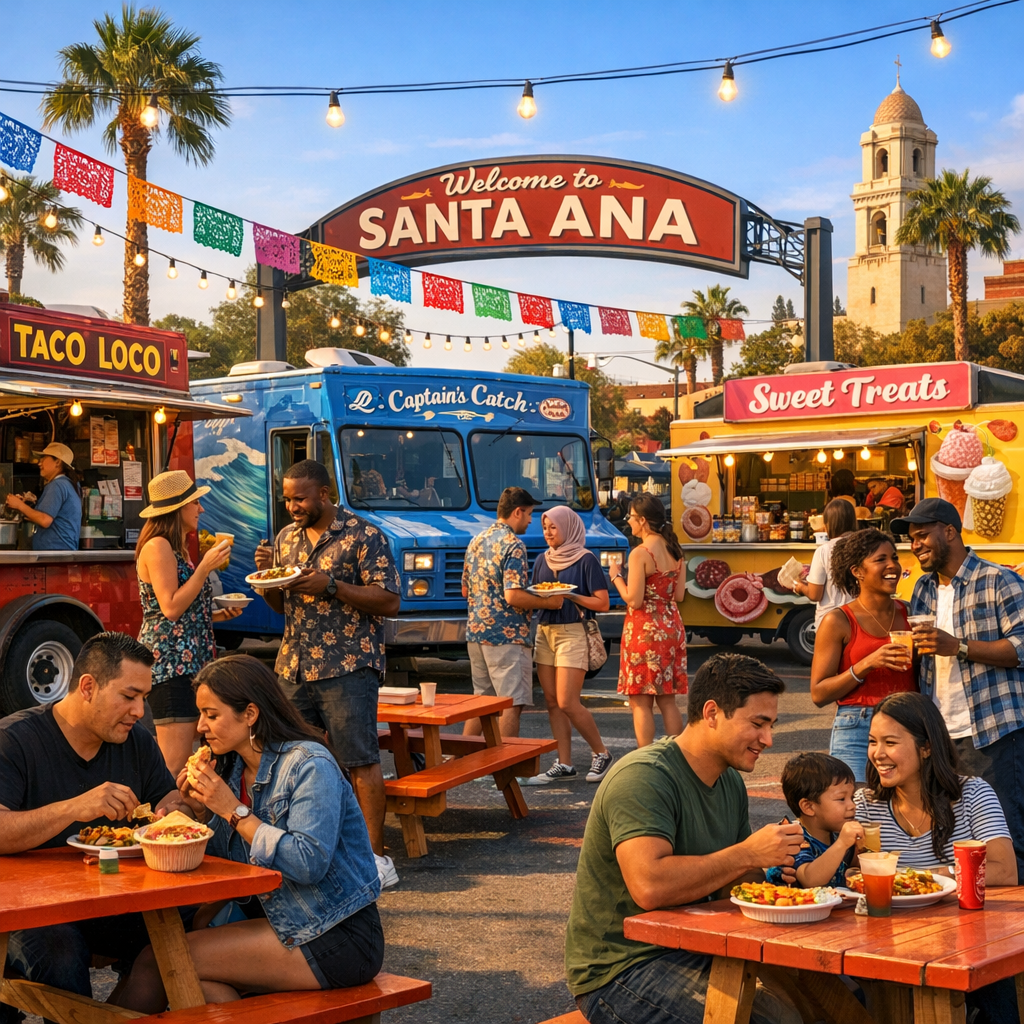 Exploring Santa Ana’s Vibrant Food Truck Scene