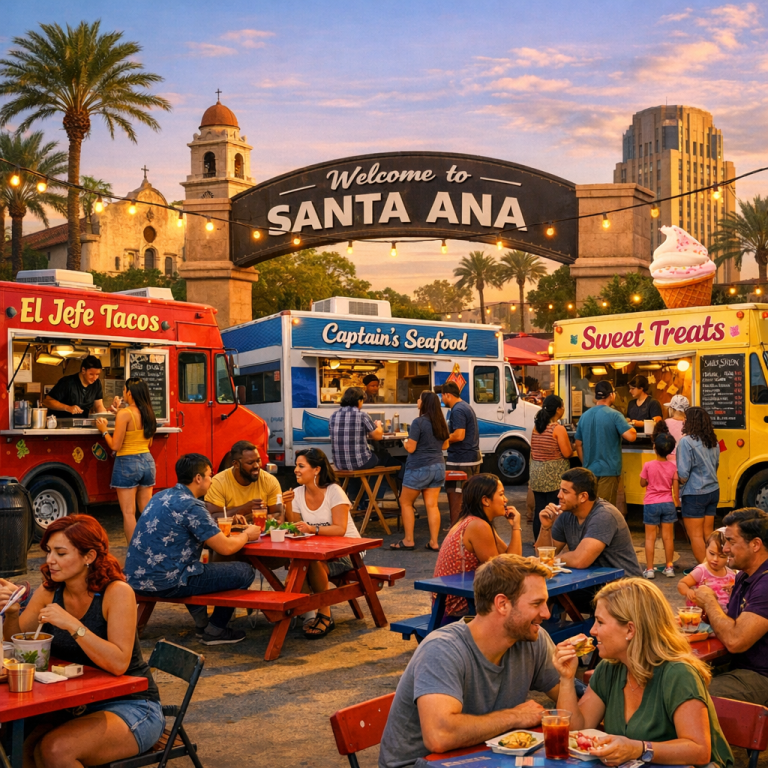 Exploring Santa Ana’s Vibrant Food Truck Scene